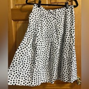 Polka dot aline shirt